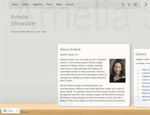Tablet Screenshot of ameliashowalter.com